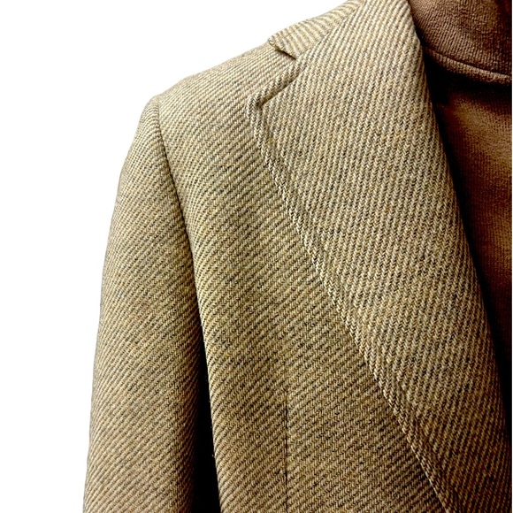 Threadneedle Street classic men’s tan virgin wool blazer in size 44 or X-Large - Picture 3 of 16